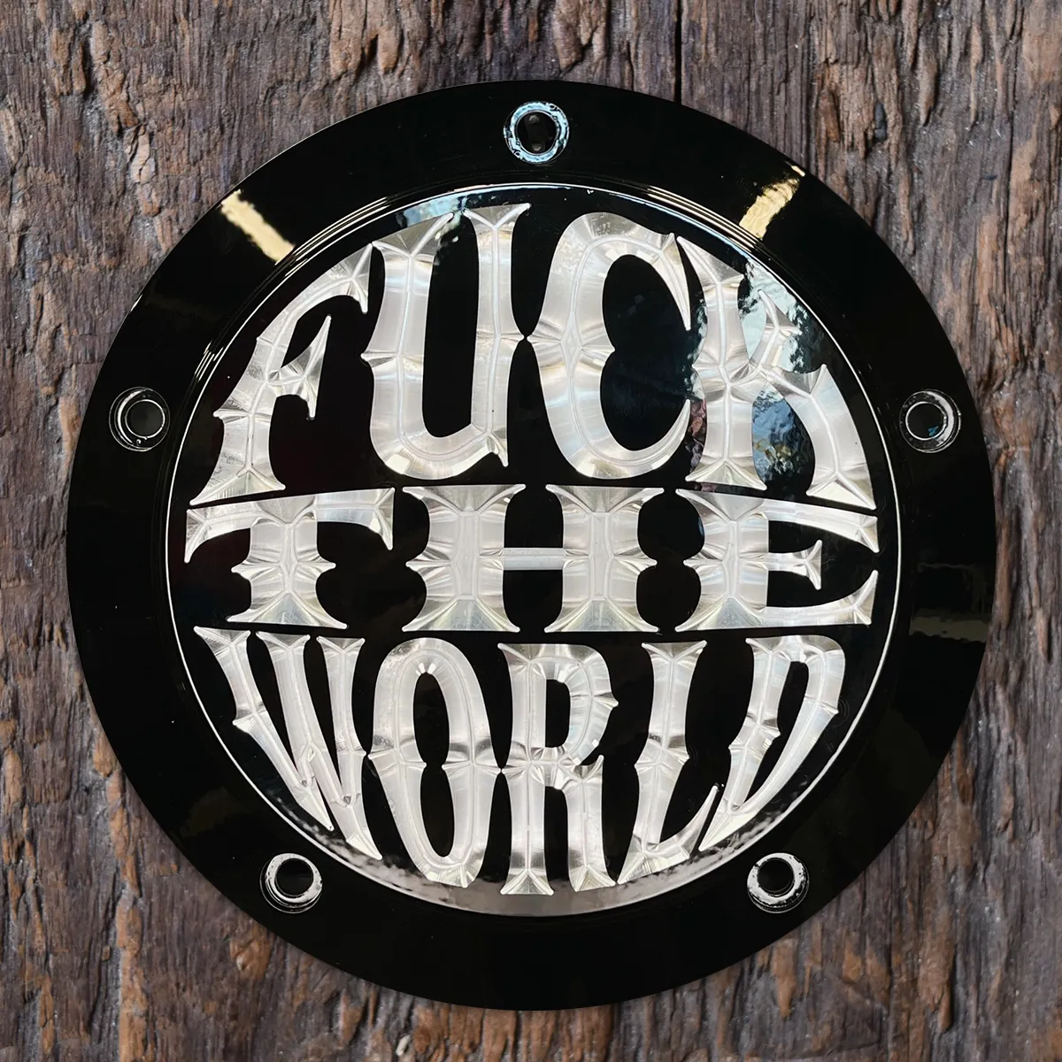FTW M8 Touring Derby Cover - Gloss Black