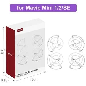 Fully Enclosed Propeller Protector for Dji Mavic Mini 1/SE Drone Propeller Guard Props Wing Fan Cover for mavic mini 2 Accessory