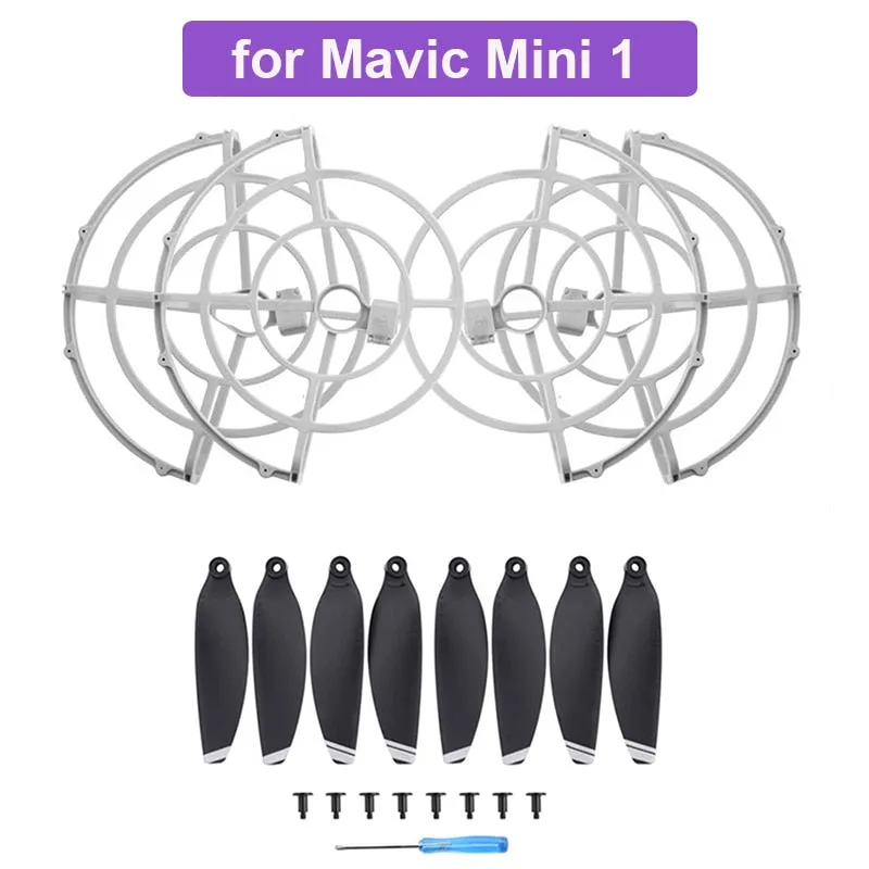 Fully Enclosed Propeller Protector for Dji Mavic Mini 1/SE Drone Propeller Guard Props Wing Fan Cover for mavic mini 2 Accessory