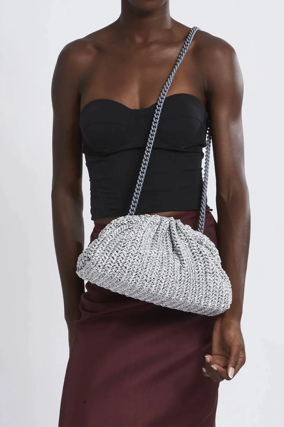 Game Crochet Glow in Silver