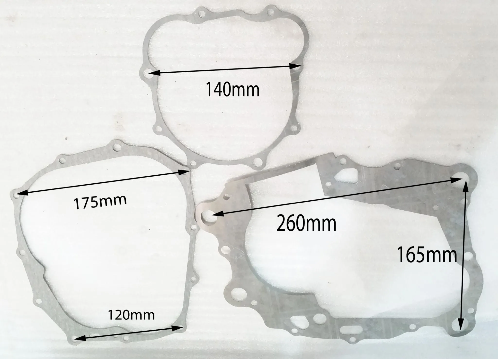 GAS19 WATER LIQUID COOLED GASKET SET FOR 250CC QUAD ATV