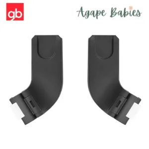 GB Qbit  All City Car Seat Adapter -Black