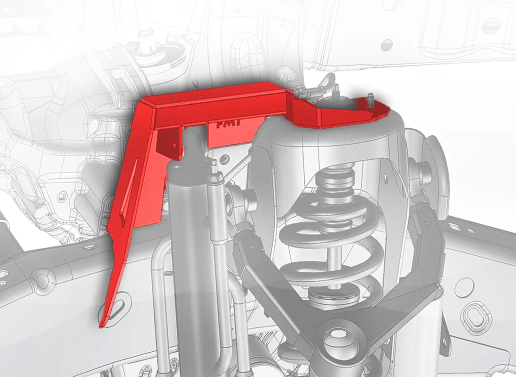 Gen 2 Raptor Fabricated Front By-Pass Shock Mount Kit