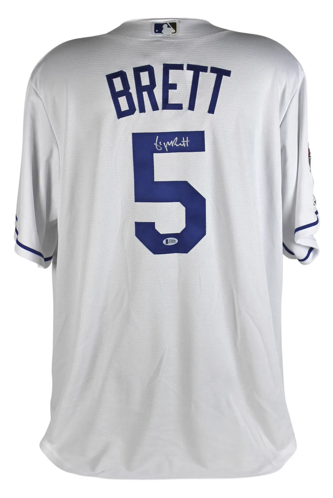George Brett Signed Autographed Kansas City Royals Baseball Jersey (Beckett COA)