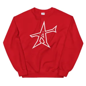 Get "ALL-IN" Unisex Sweatshirt (white print)