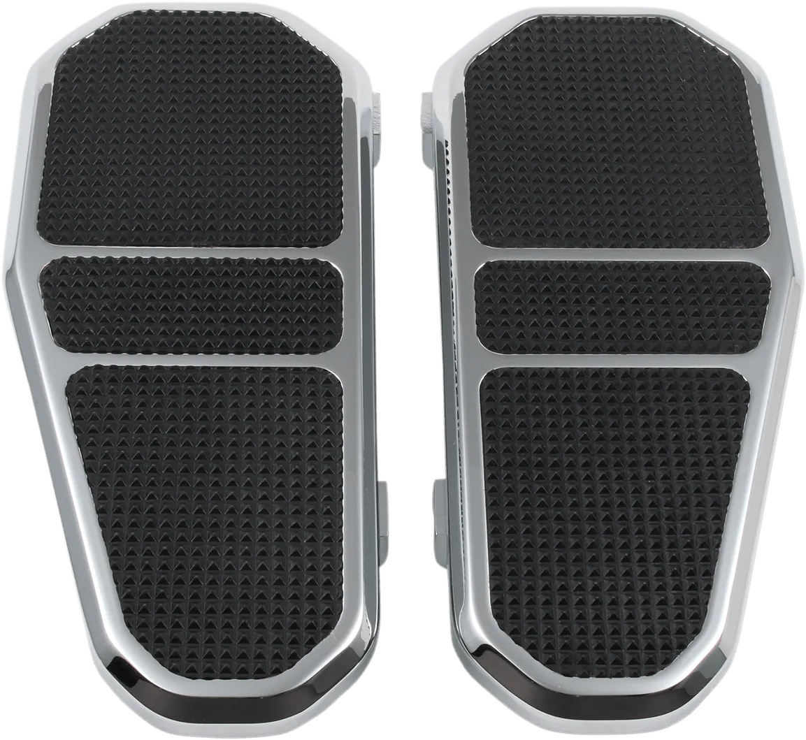 GMA Engineering GMA-FB-100C Tombstone Driver Floorboards - Chrome