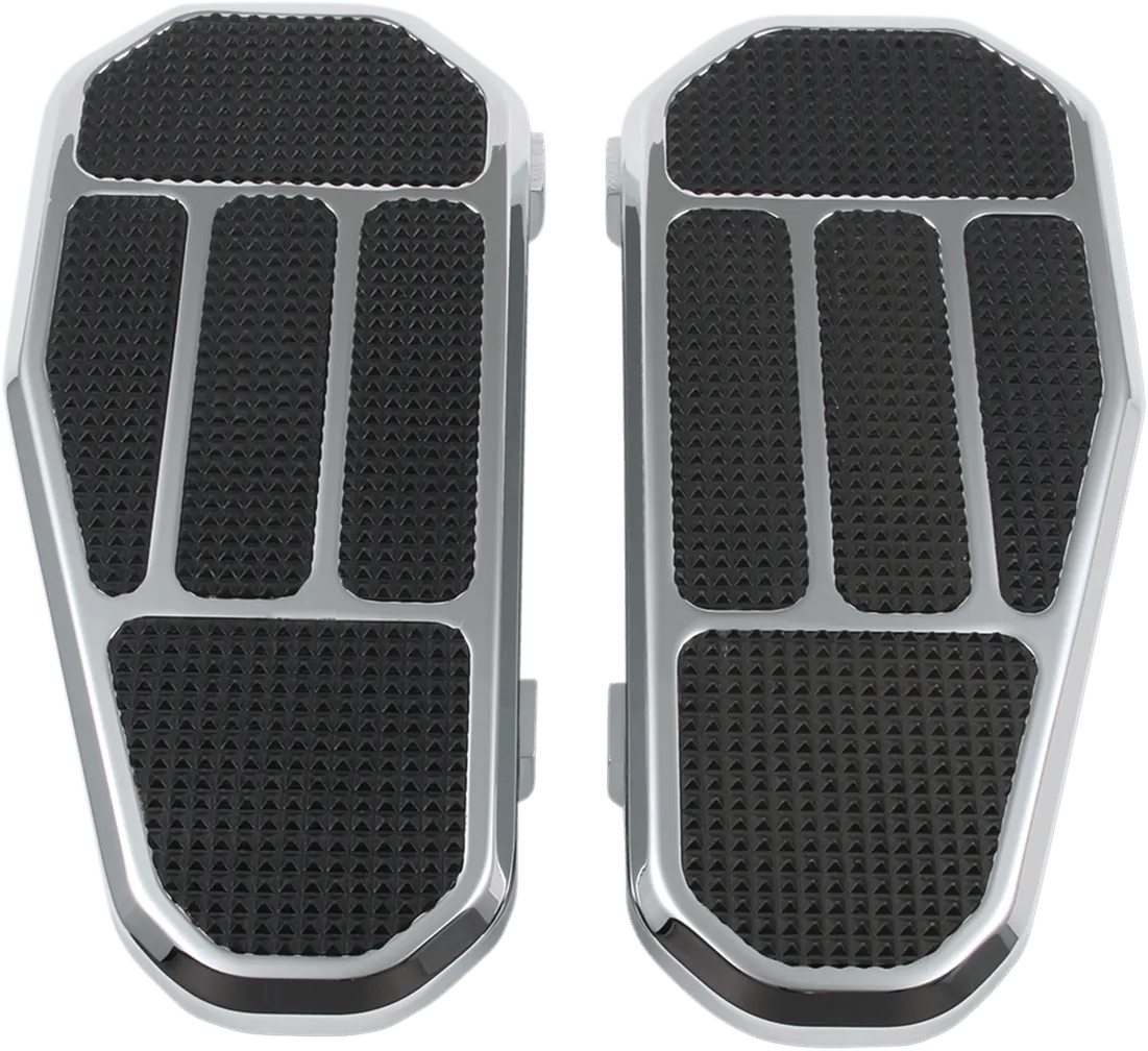 GMA Engineering GMA-FB-200C Boot Hill Driver Floorboards - Chrome