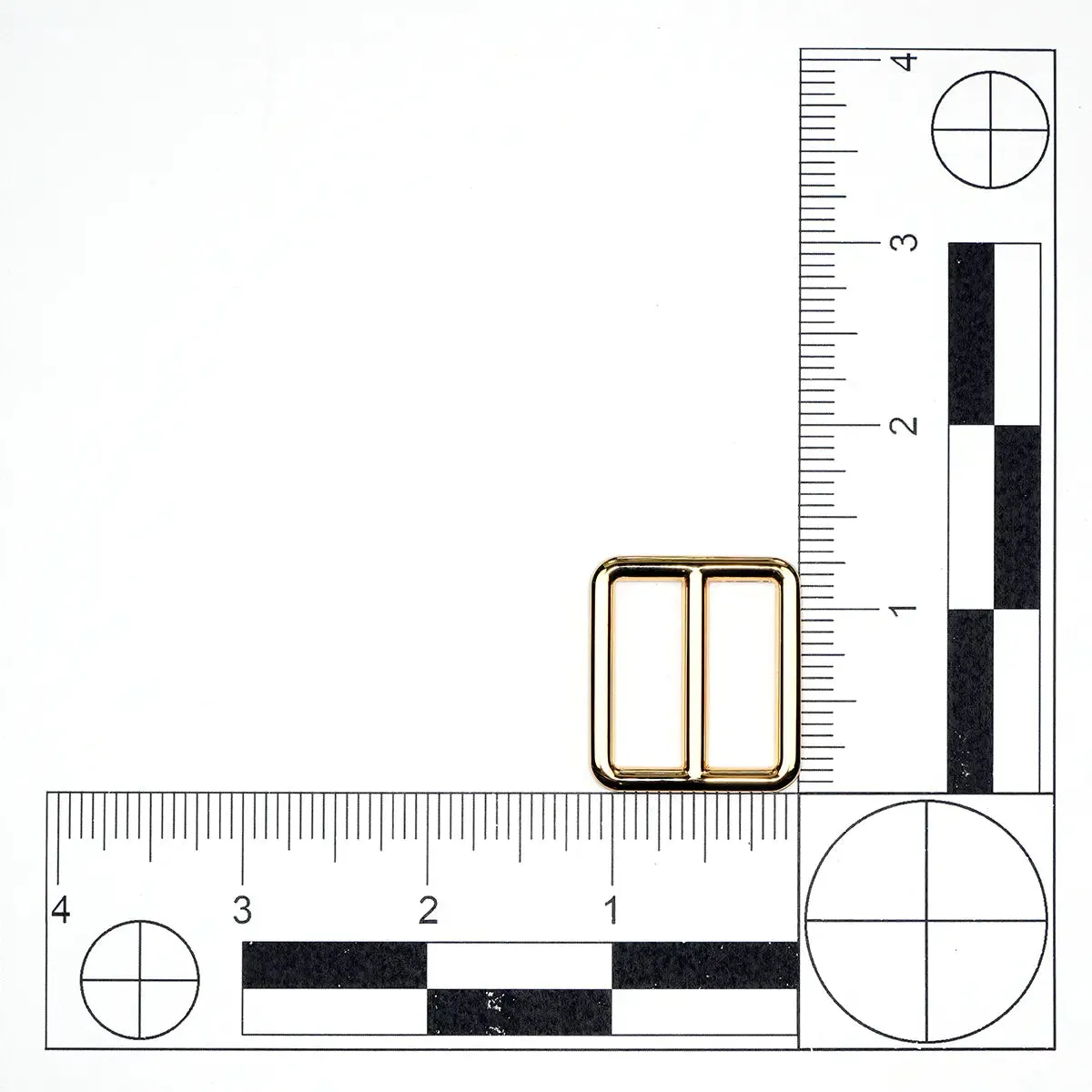 Gold Cast Tri Slide Zinc Alloy 1 Inch