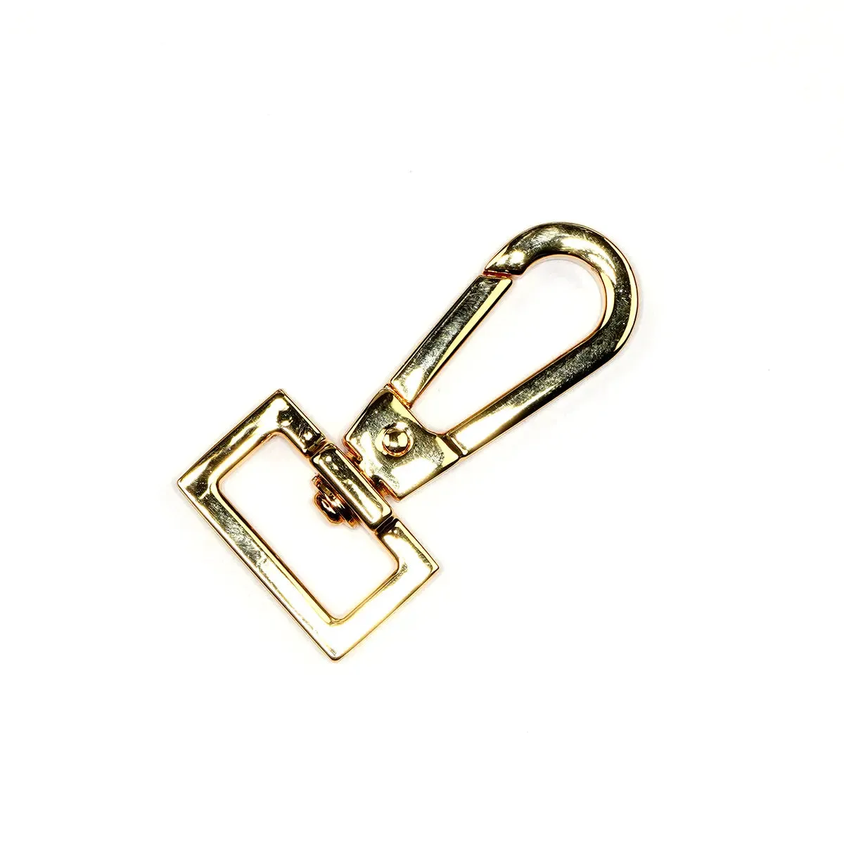 Gold Flat Lever Swivel Snap 3/4 Inch