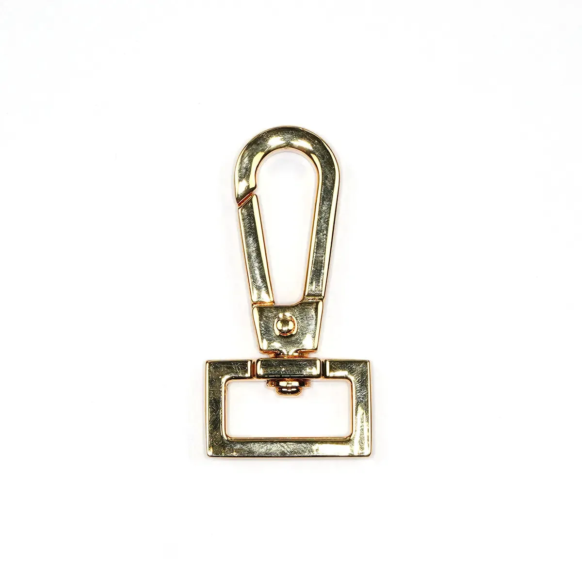 Gold Flat Lever Swivel Snap 3/4 Inch