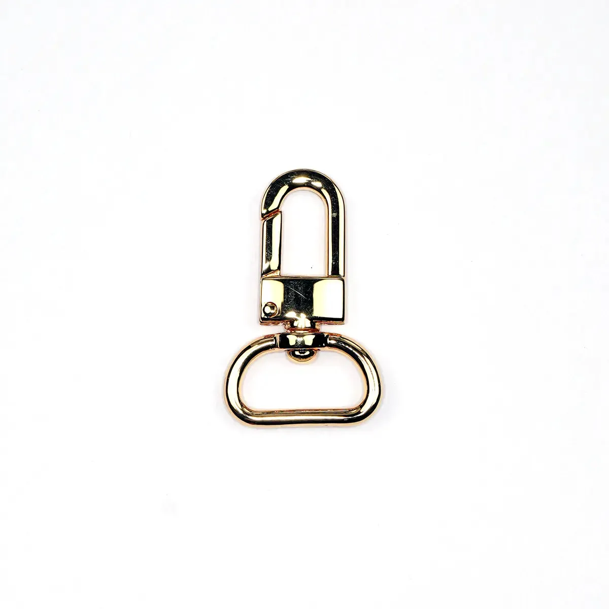 Gold Loop Lever Swivel Snap 3/4 Inch