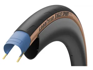 GoodYear Eagle Sport DPC 700x25C Clincher Para Skinwall Folding Tire