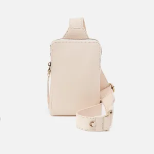 Grant Sling In Pebbled Leather - Cream