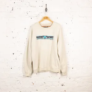Guess Sport International 90s Sweatshirt - White  - L