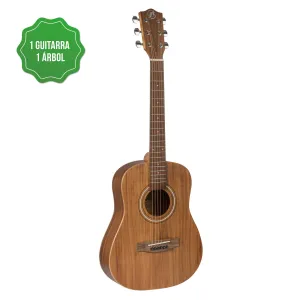 Guitarra Acustica Travel Koa 34" - Incluye Funda Acolchada