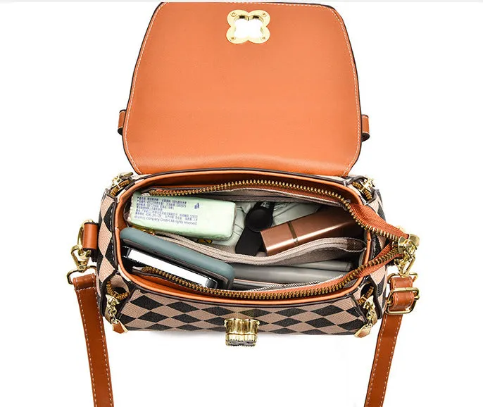 H1677 - Finessa Classic Shoulder Bag