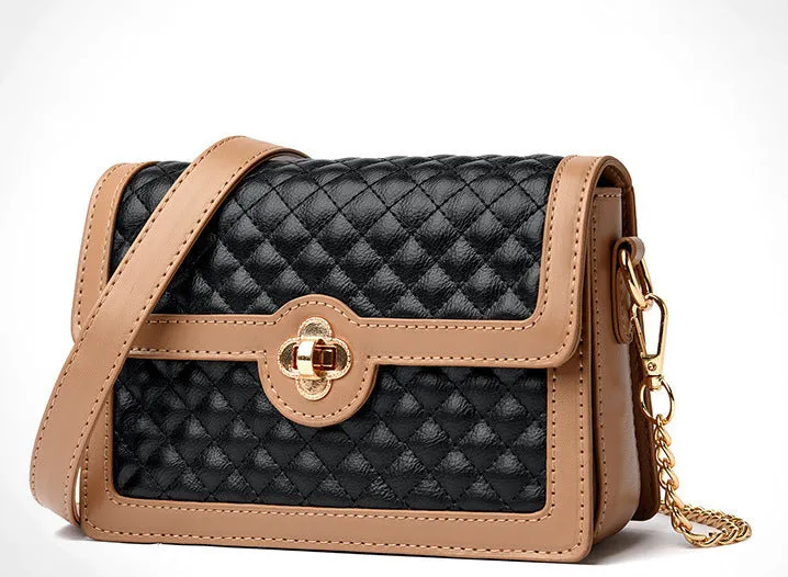 H1715 - Classio Black Messenger Bag