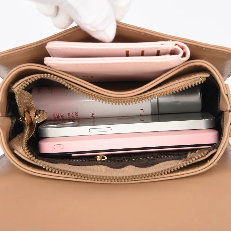 H1715 - Classio Black Messenger Bag
