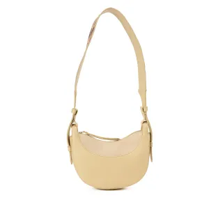Handbag Beige with embroidered Handle