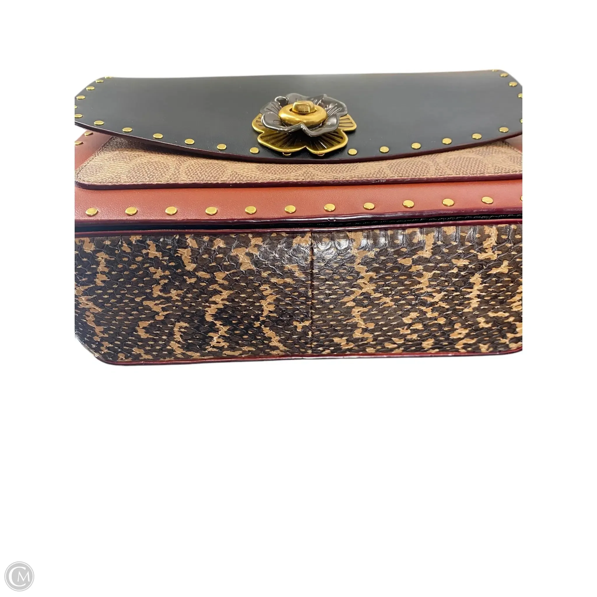 Handbag Designer By Coach, Size: Medium