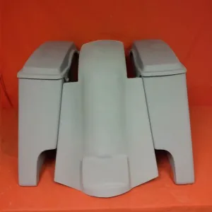 Harley Davidson 4" Extended Stretched Saddlebags   Lids & Replacement Fender 89 - 08
