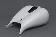 Harley Davidson Road King Extra Stretched Gas Tank Shroud Cover Bagger