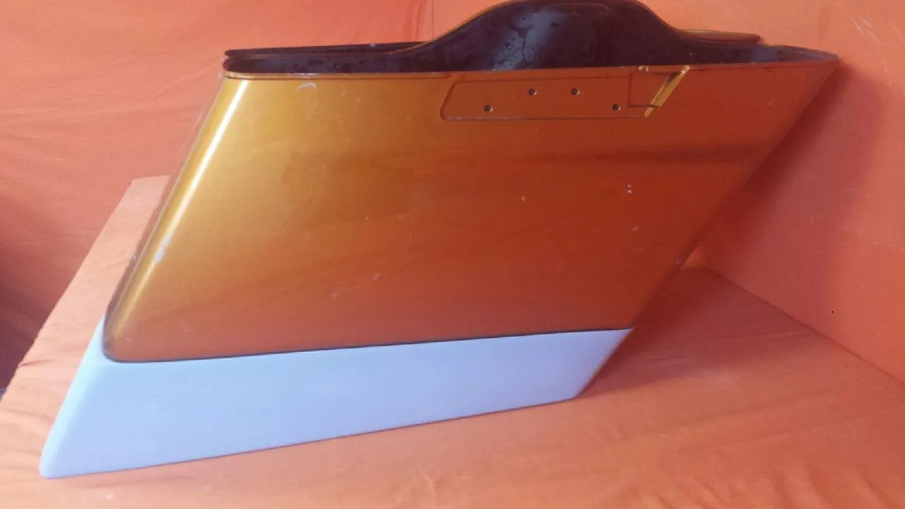 Harley Touring 2014 - 2018  models 4" Hard Stretched Saddlebag Extensions Road Glide King