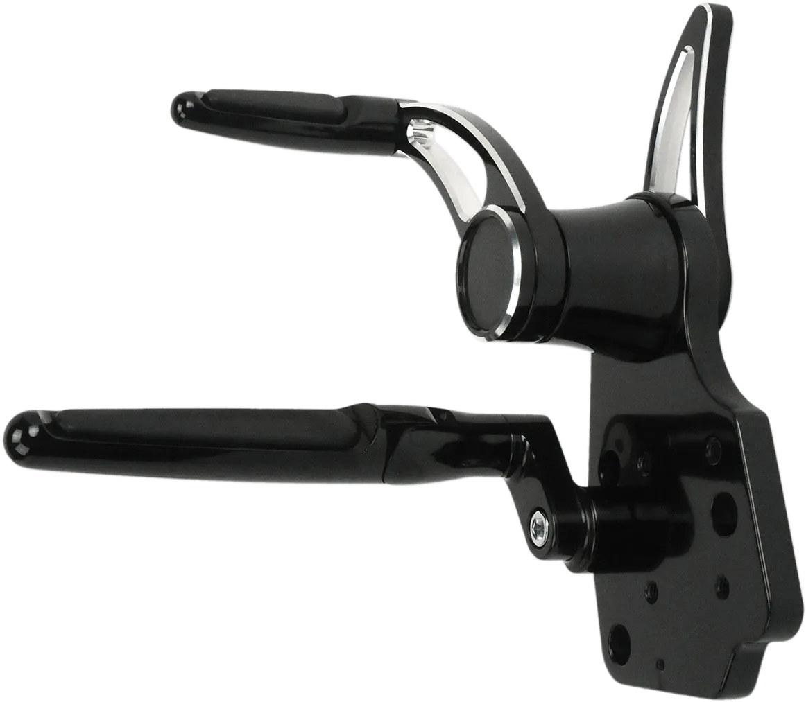 Hawg Halters Inc FCK-F14AS-FR-SE Adjustable Forward Control Kits - Black Anodized