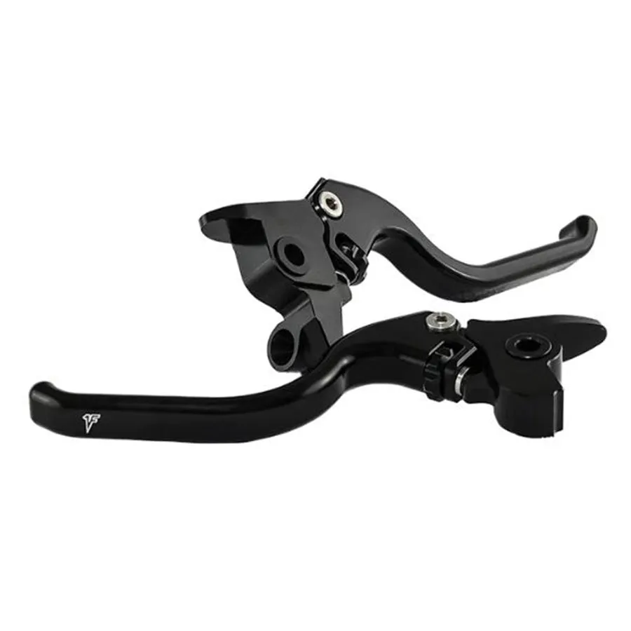 HD Adjustable Touring Levers | 2017 - 20 HD Touring/Bagger Black Anodize