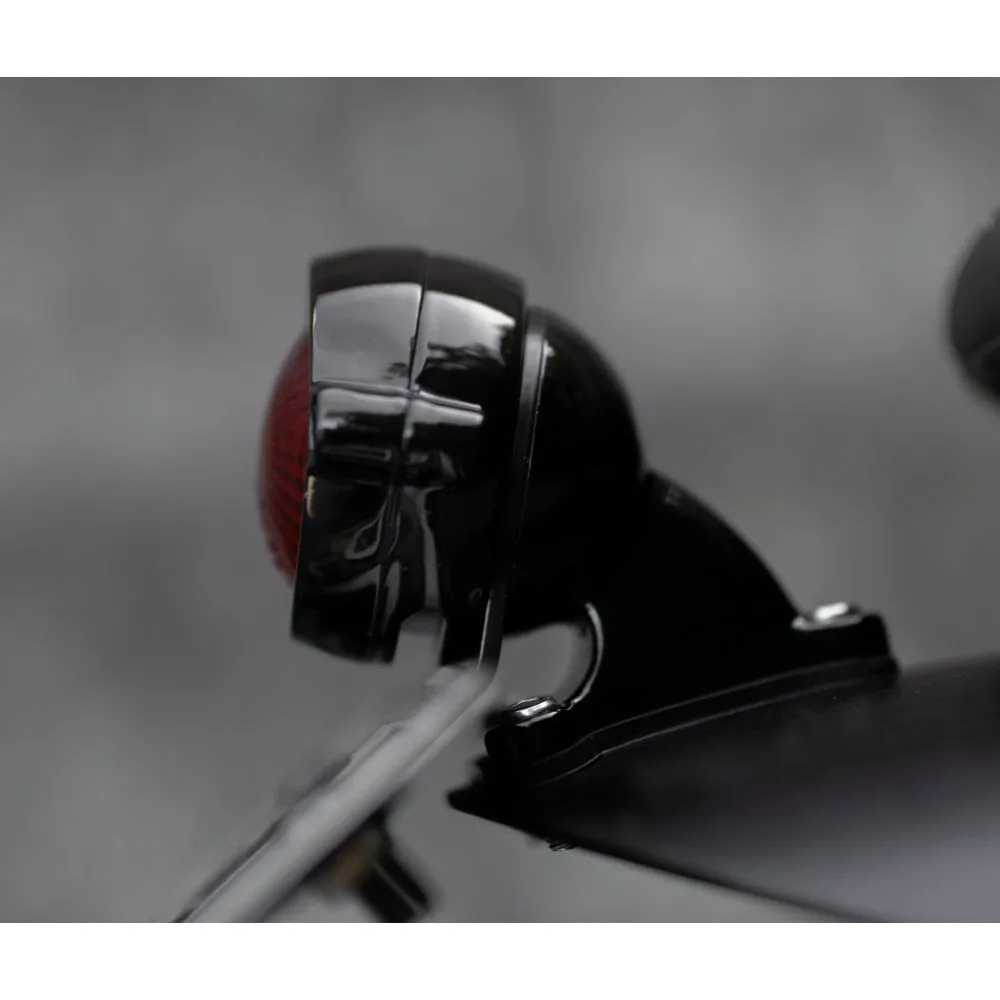 High Tail Customs Mudguard - Predrilled - Black Anodised