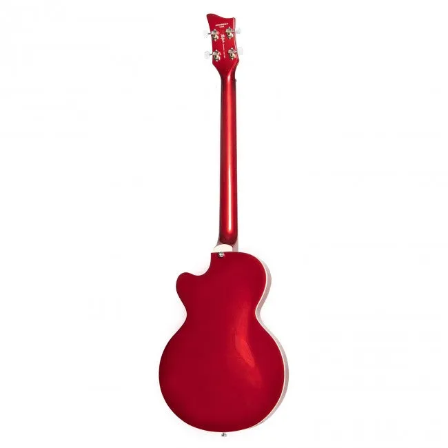 Hofner HOF-HI-CB-PE-RD Club Bass - Ignition Metallic Red - PRO