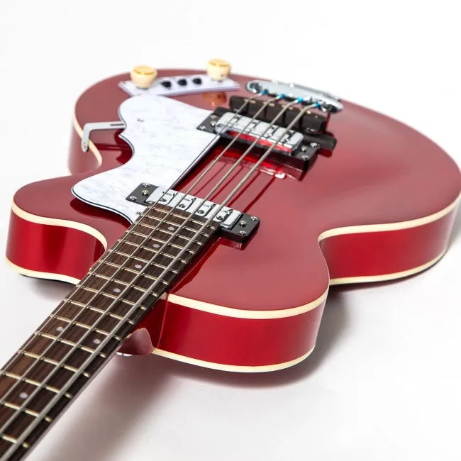 Hofner HOF-HI-CB-PE-RD Club Bass - Ignition Metallic Red - PRO