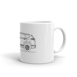 Honda CR-V Touring 5th Gen silhouette Mug