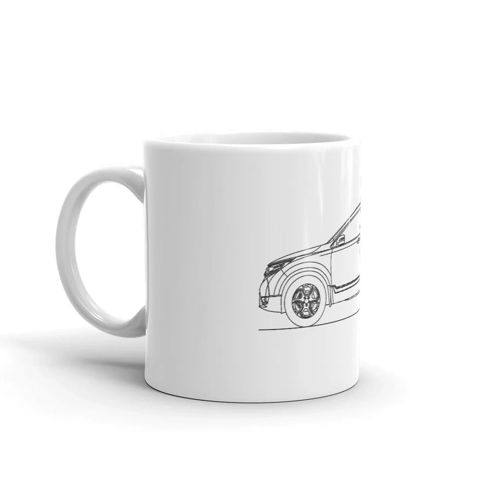 Honda CR-V Touring 5th Gen silhouette Mug