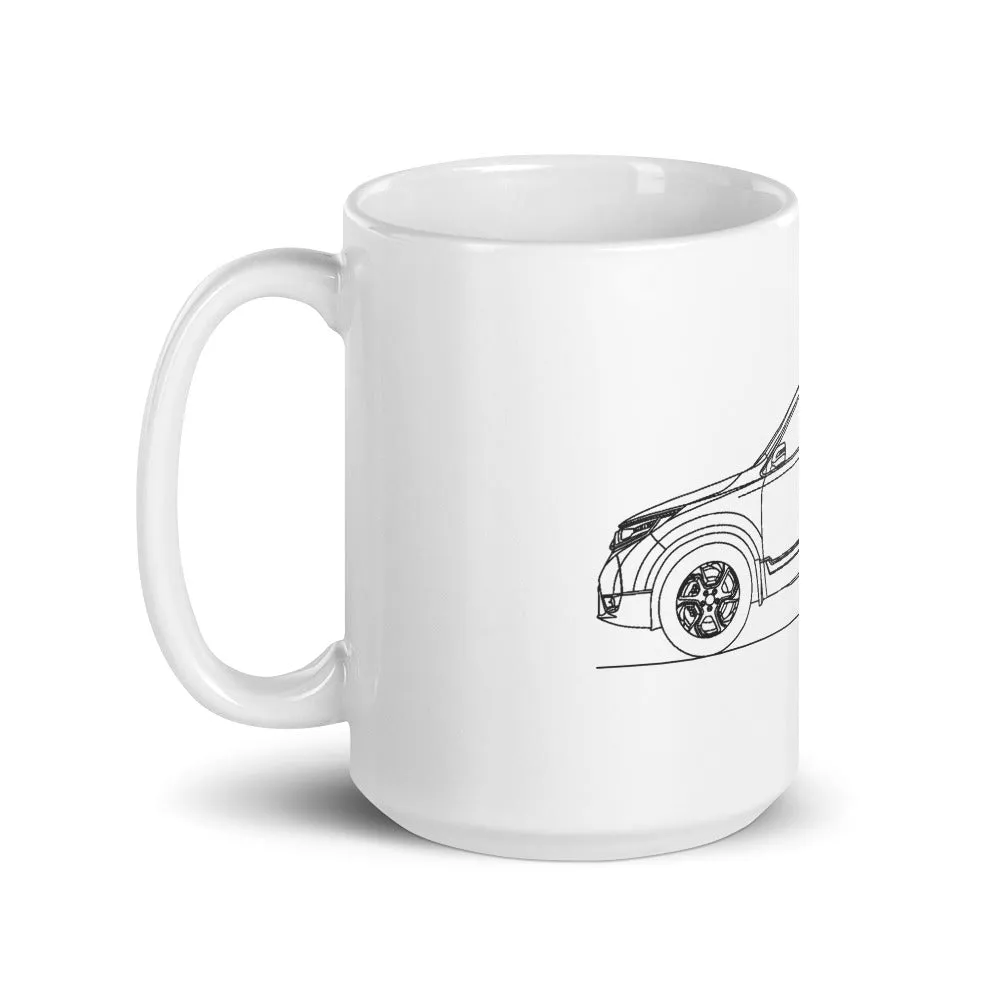 Honda CR-V Touring 5th Gen silhouette Mug