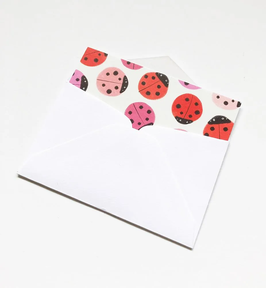 Honeyberry Studios Lady Bug Tiny Notes