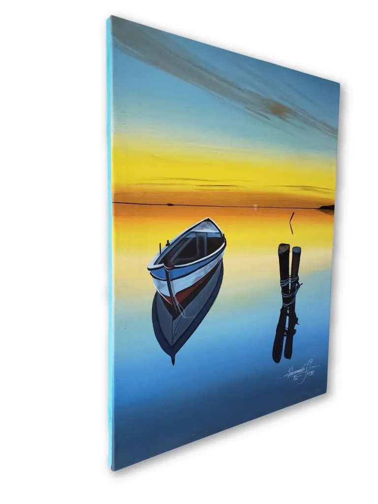 Horizon - PREMIUM - 17.6 x 23.5 in. by Genenrich Pierre