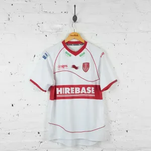 Hull KR Kingston Rovers Burrda Sport Rugby League Shirt - White - L