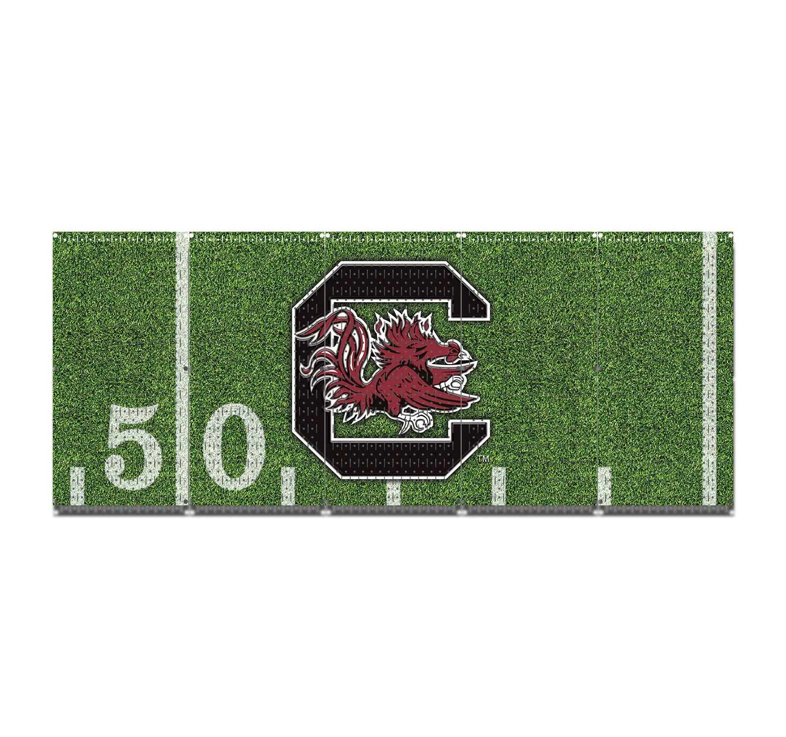 HWC15075 - South Carolina Gamecocks | (5 Panels) | 80" x 32" (tall) | Printed Pegboards | Collegiate