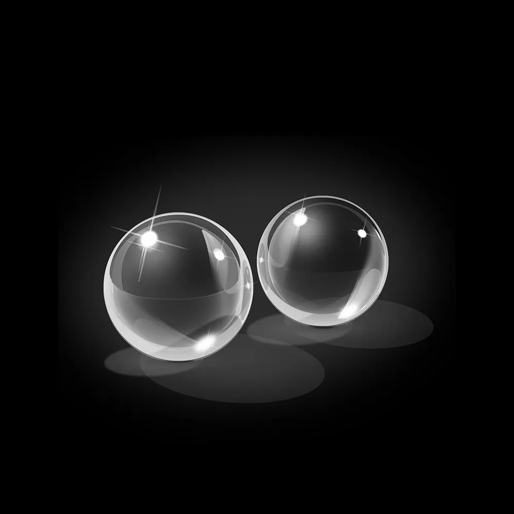 Icicles Hand Blown Glass Ben Wa Balls