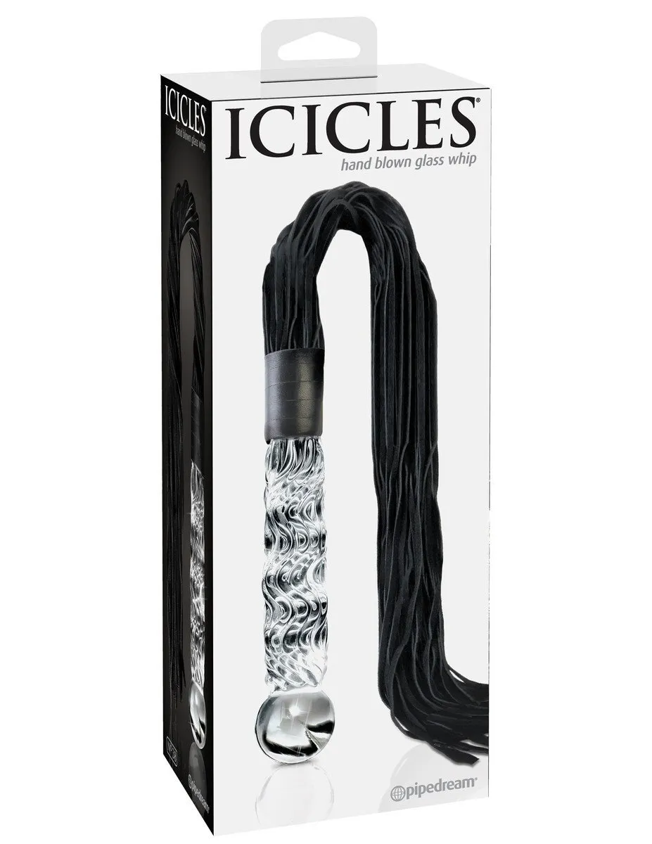 Icicles No. 38  GLASS DILDO & FLOGGER