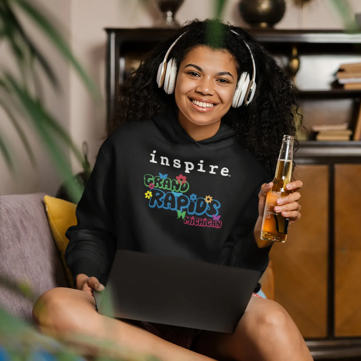 inspire Grand Rapids Colorful Unisex Hoodie