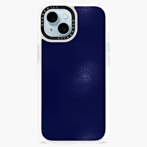 iPhone 13 Mini Case Classic Leather — Night Blue
