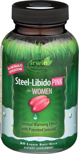 Irwin Naturals Steel Libido Pink - For Women