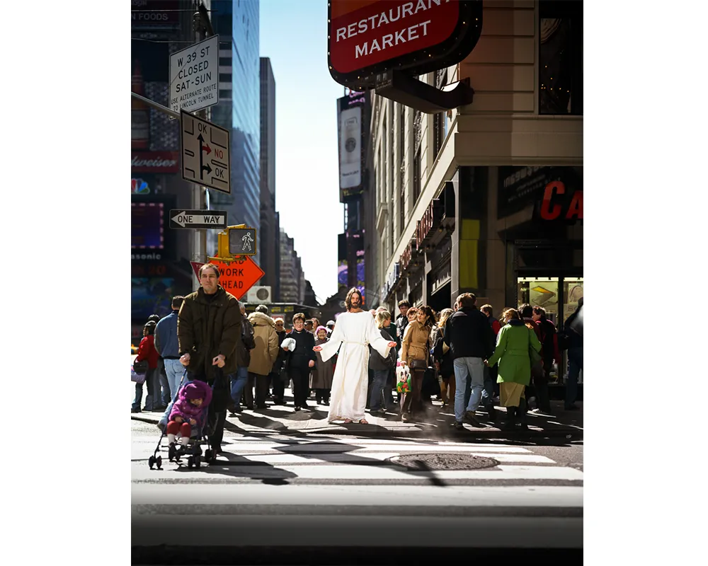 Jesus, 2004. Comission from Esquire Magazine