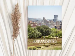 Johannesburg Retro Wall Art, South Africa