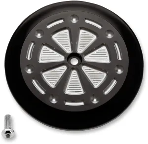 Joker Machine 02-223-2 VT Air Intake Cover - Techno - Black/Silver