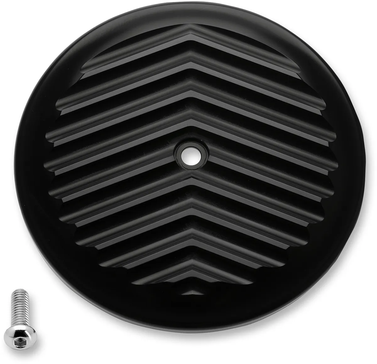 Joker Machine 02-224-1 VT Air Intake Cover - V-Fin - Chrome