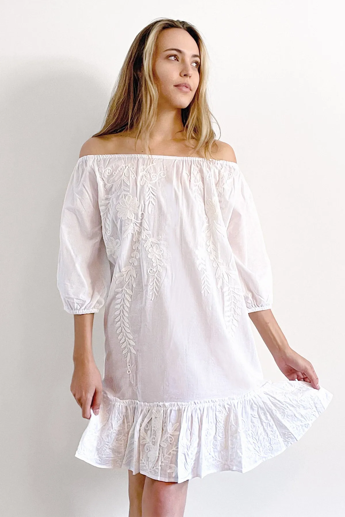 Kanai Dress White