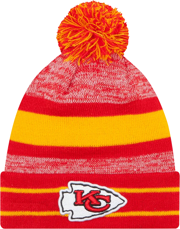 Kansas City Chiefs Cuffed Pom Knit Toque